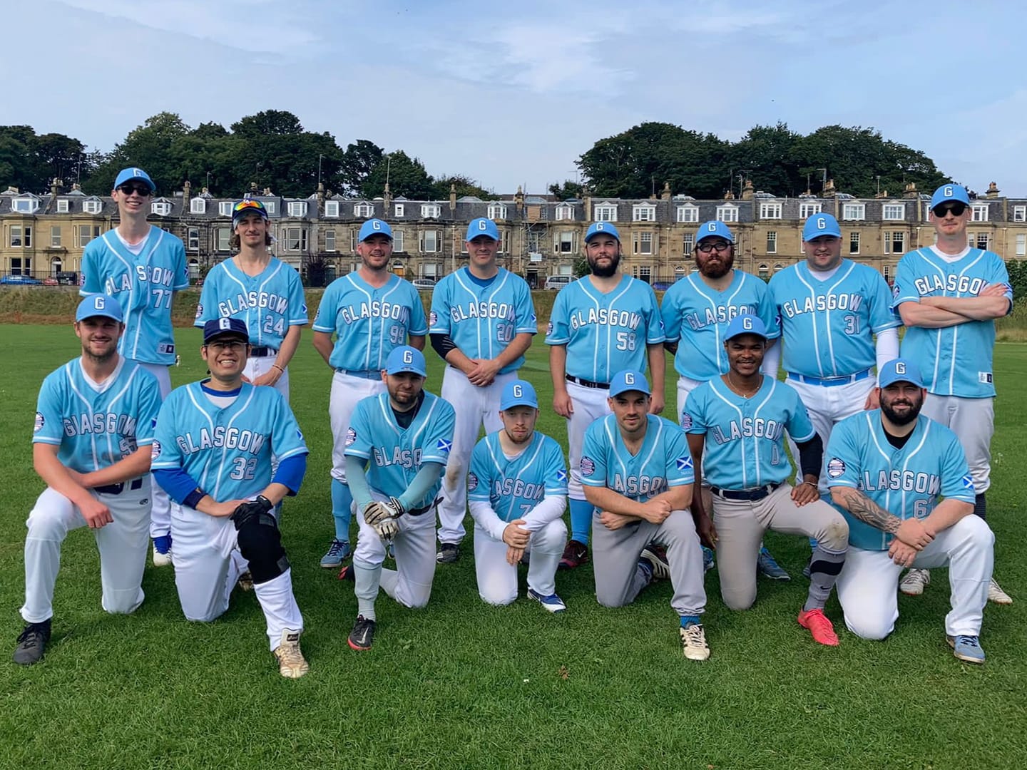 Back row left to right: Young, Sangster, Vaughan, Waddell, Kelly, Maguire, Phee, Roberts. Front row left to right: Davidson, Chuan, Quinn, McLean, DeRosa, Rodriguez, Stott